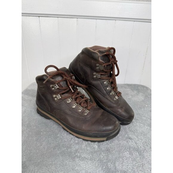 Timberland Euro Hiker Shoes Mens Size 9.5 Brown Leather Hiking Boots 95100 main image 8